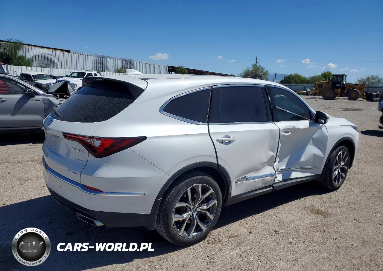 2022 Acura Mdx Technology VIN:5J8YE1H46NL026093 - 3