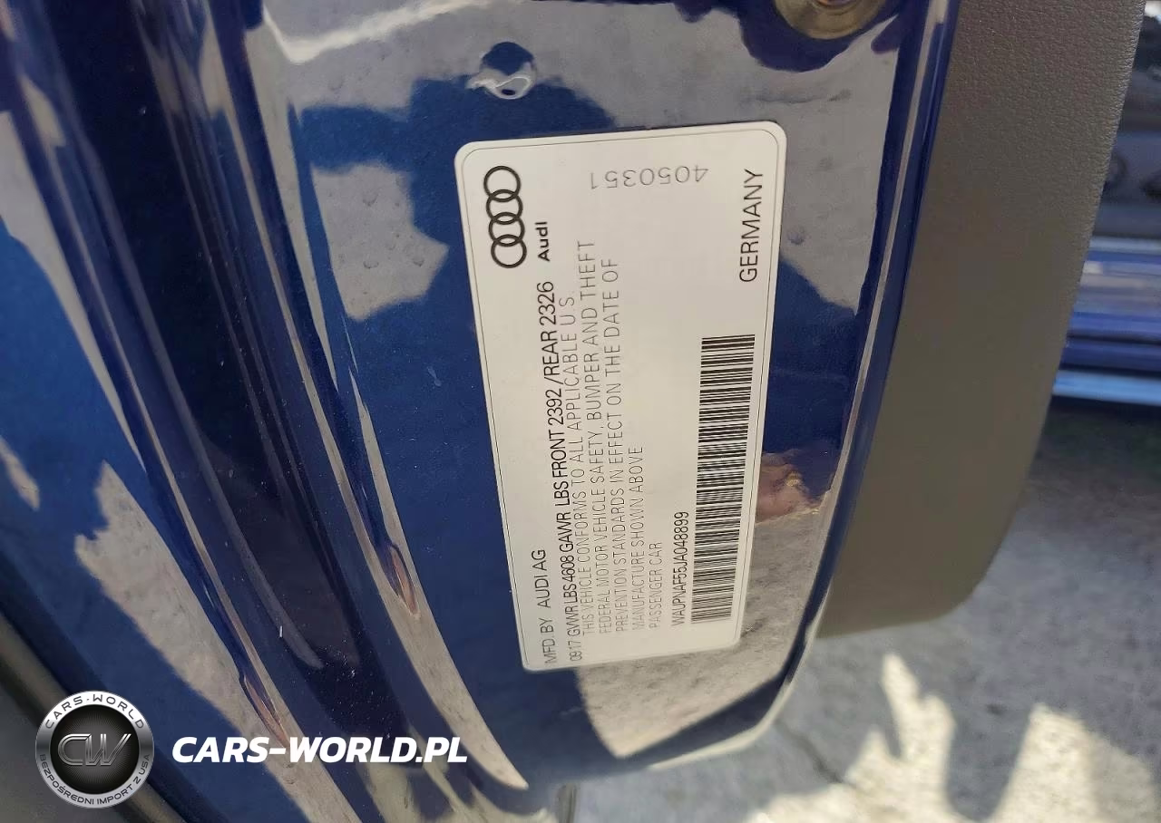 2018 Audi A5 Premium Plus VIN:WAUPNAF55JA048899 - 12
