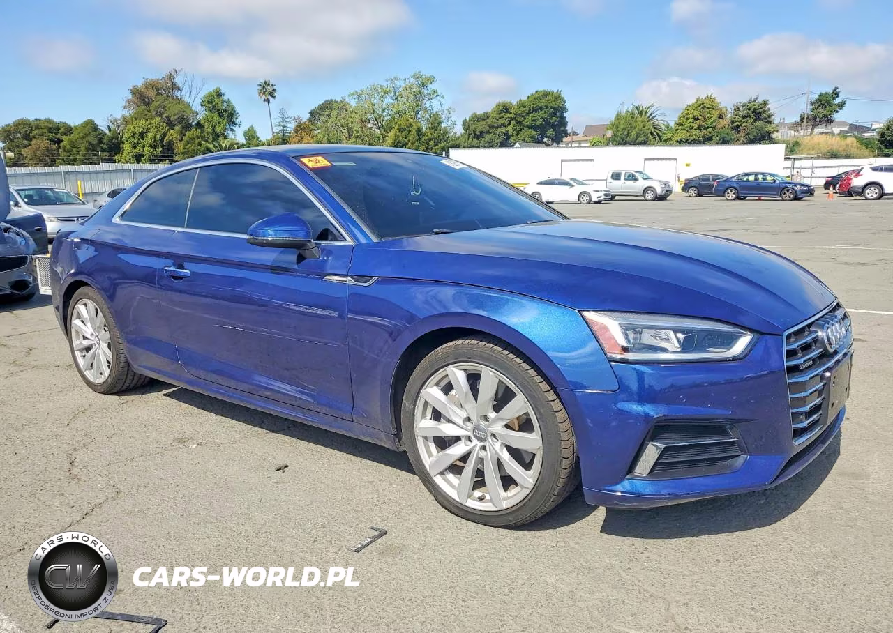 2018 Audi A5 Premium Plus VIN:WAUPNAF55JA048899 - 4
