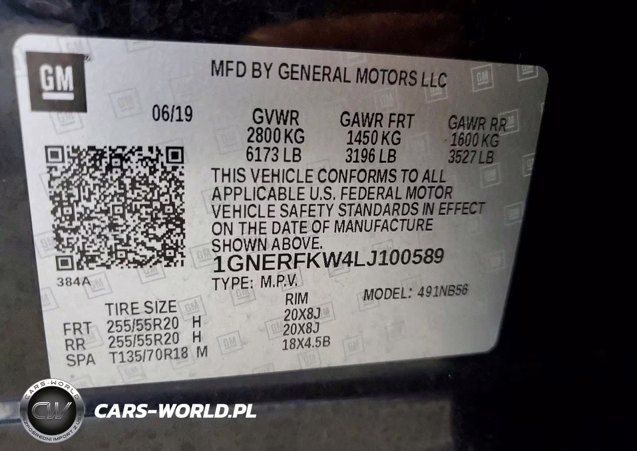 2020 Chevrolet Traverse Ls VIN:1GNERFKW4LJ100589 - 13