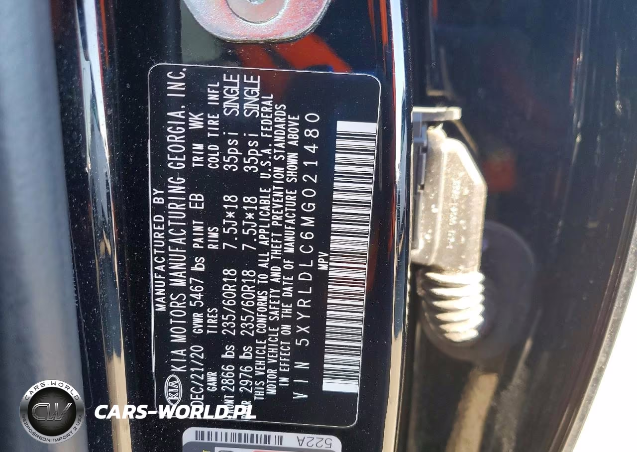 2021 Kia Sorento S VIN:5XYRLDLC6MG021480 - 13