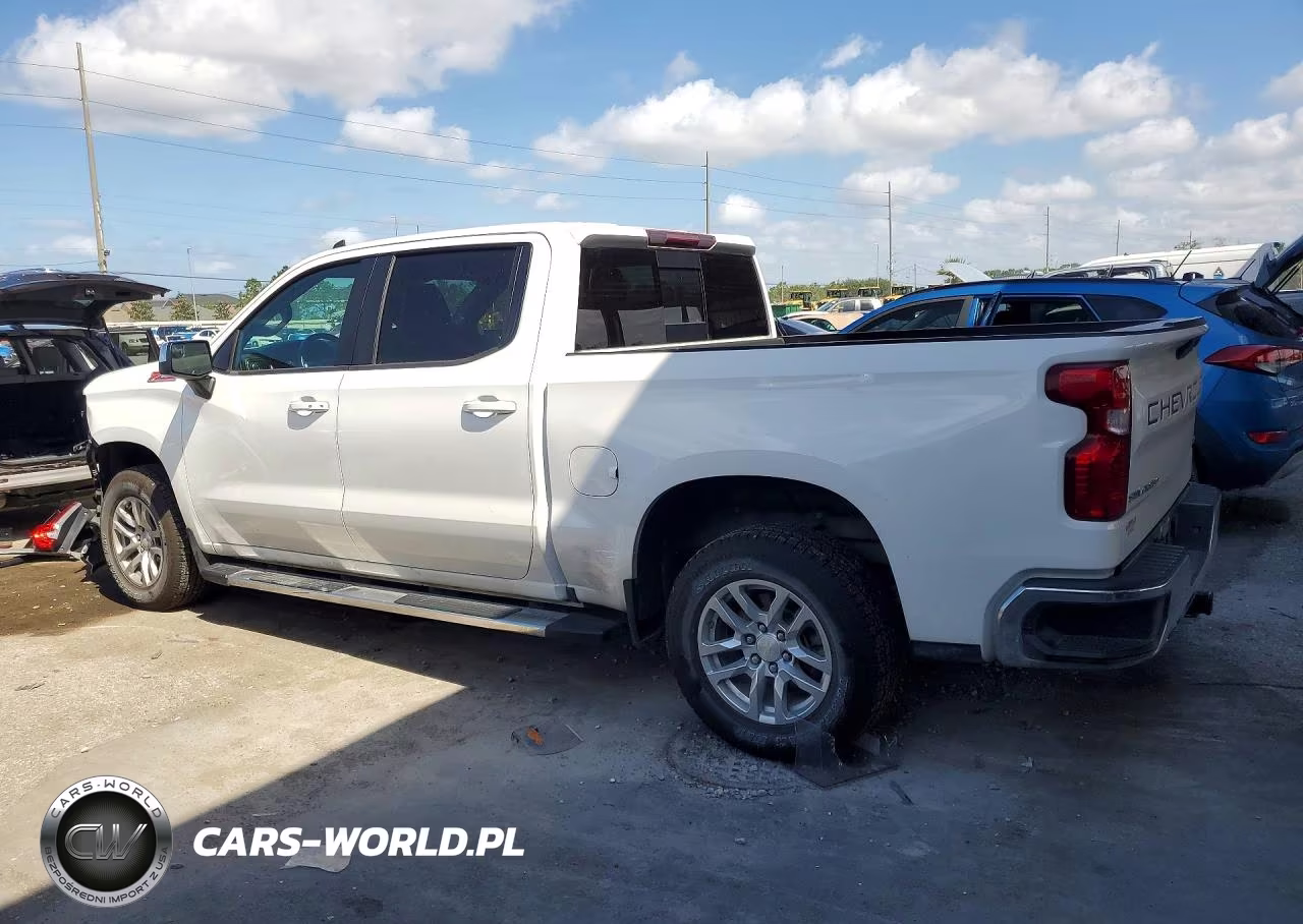 2020 Chevrolet Silverado K1500 Lt VIN:3GCUYDET9LG314332 - 2