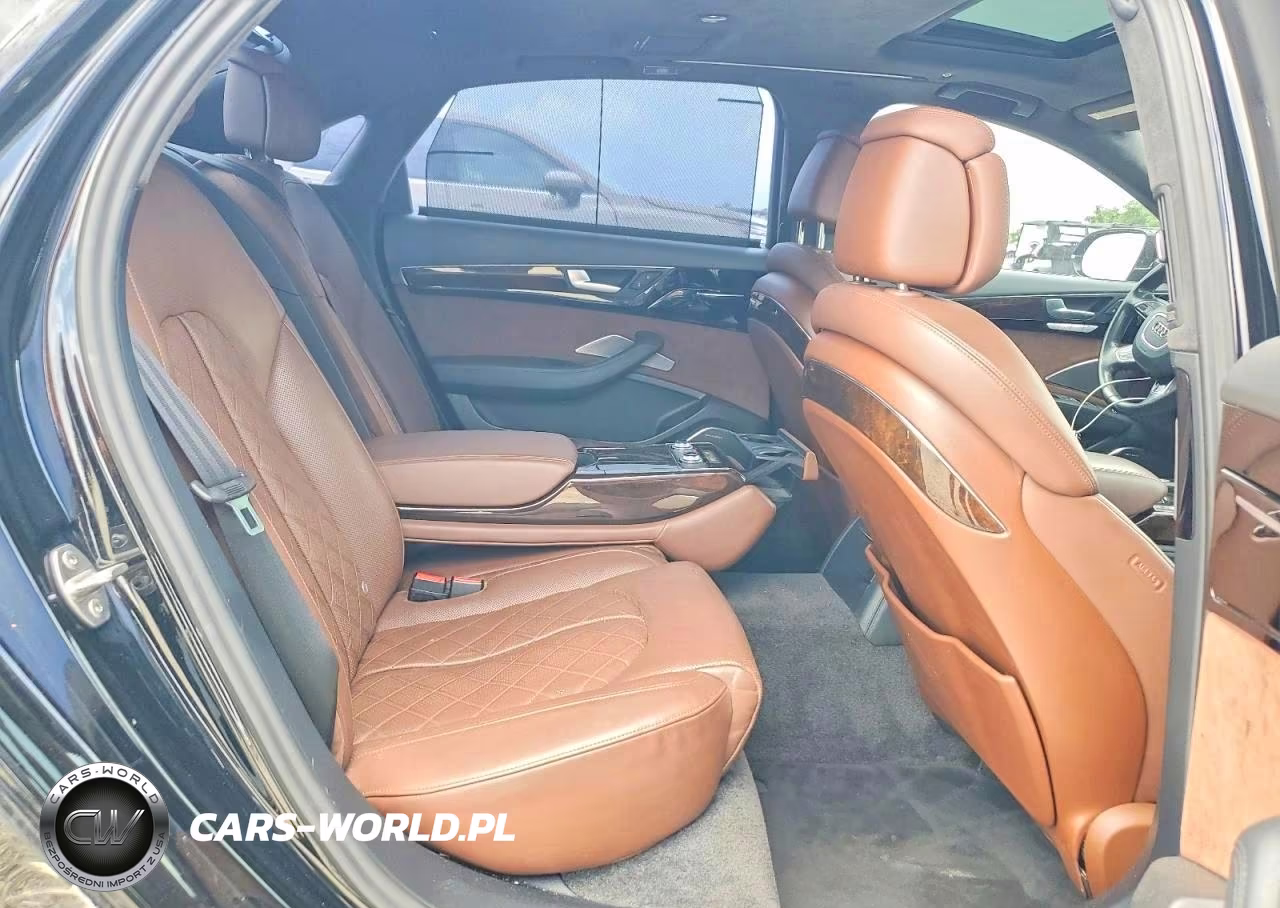 2015 Audi A8 L Quattro VIN:WAU32AFDXFN028193 - 10