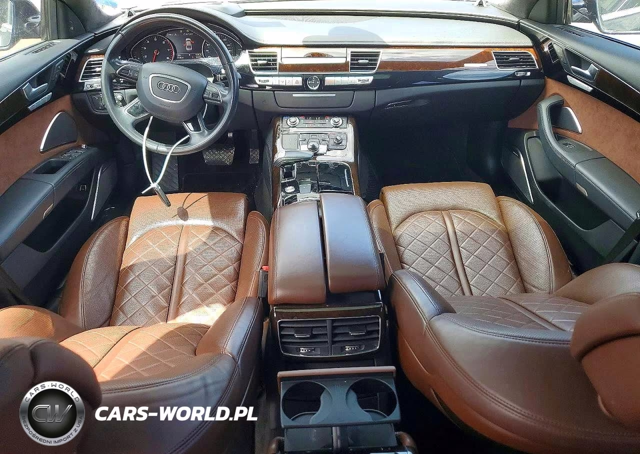 2015 Audi A8 L Quattro VIN:WAU32AFDXFN028193 - 8