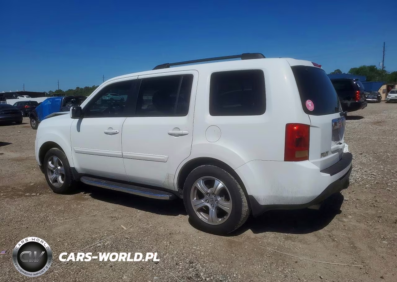 2013 Honda Pilot Exln VIN:5FNYF3H71DB002240 - 2