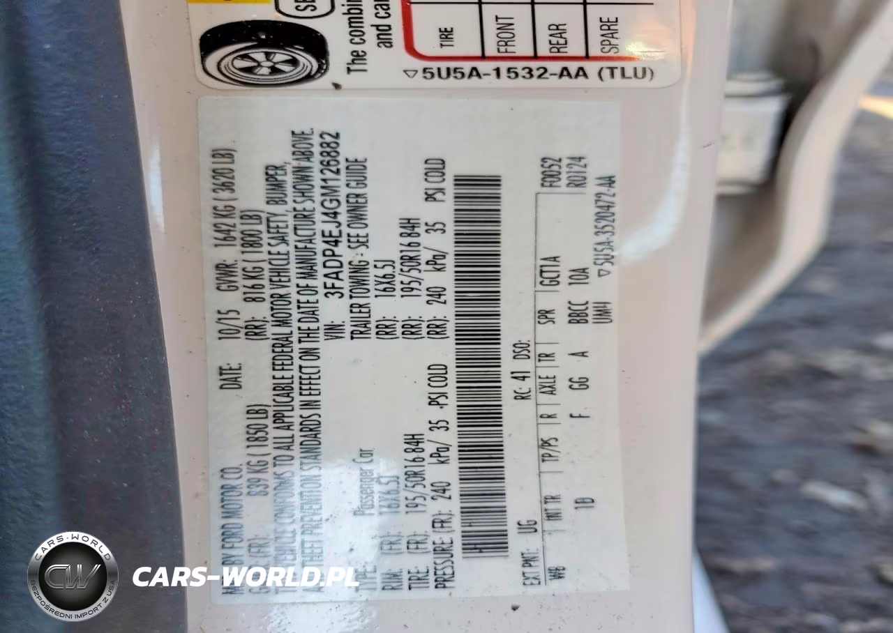 2016 Ford Fiesta Se VIN:3FADP4EJ4GM126882 - 12