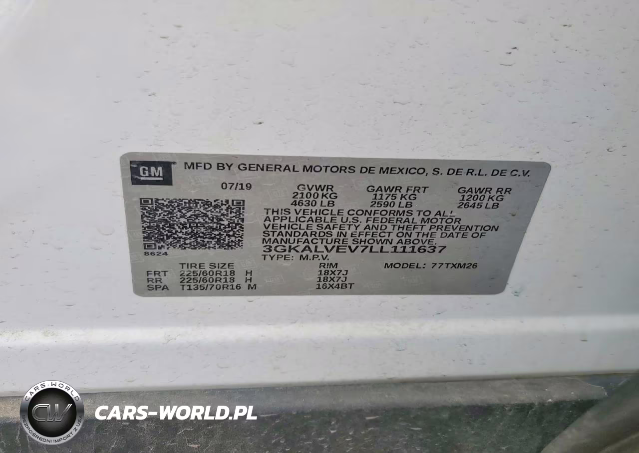 2020 GMC Terrain Slt VIN:3GKALVEV7LL111637 - 13