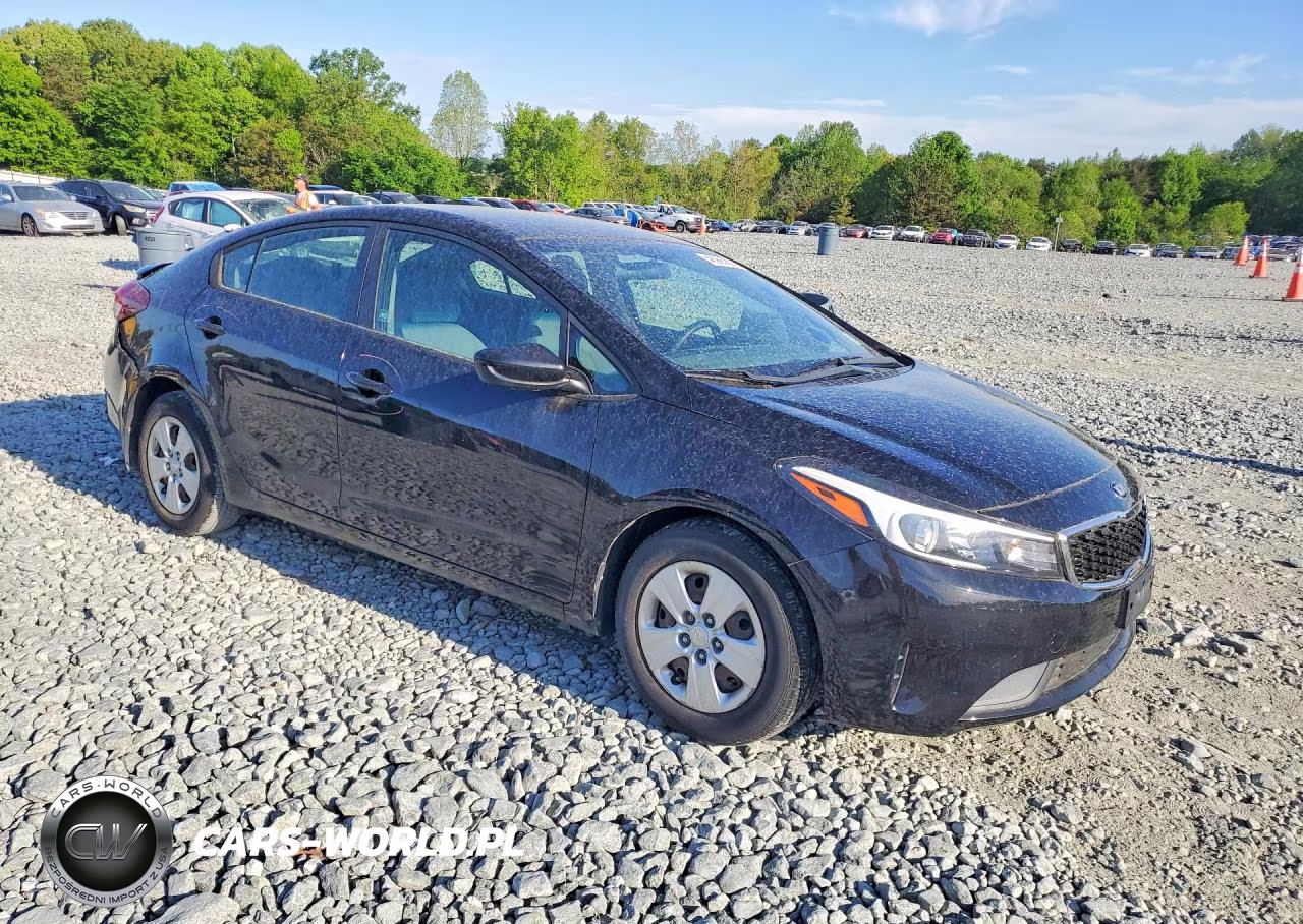 2017 Kia Forte Lx VIN:3KPFL4A72HE103606 - 4