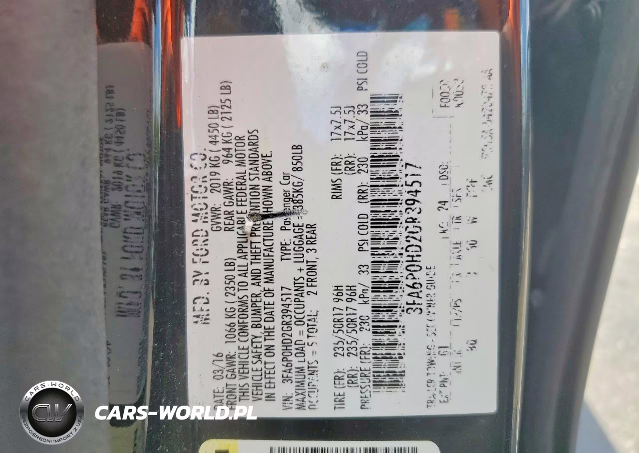 2016 Ford Fusion Se VIN:3FA6P0HD2GR394517 - 12