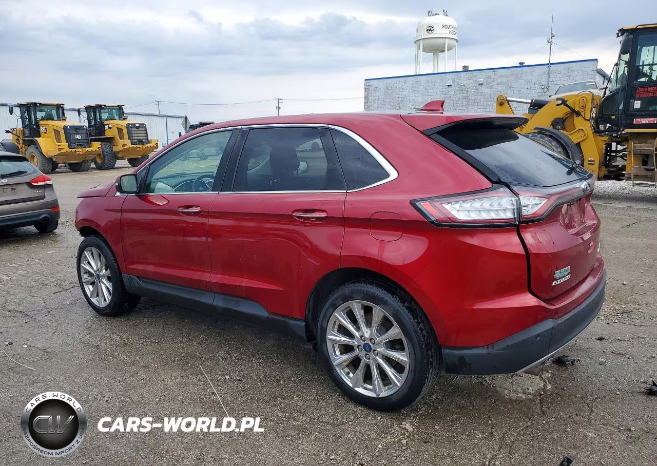2017 Ford Edge Titanium VIN:2FMPK4K94HBB15542 - 2
