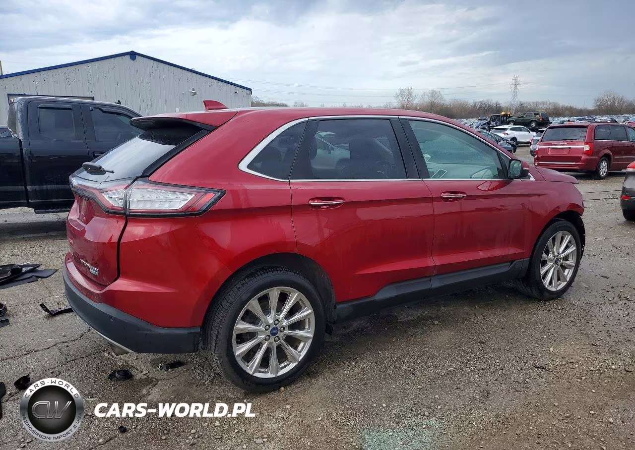 2017 Ford Edge Titanium VIN:2FMPK4K94HBB15542 - 3