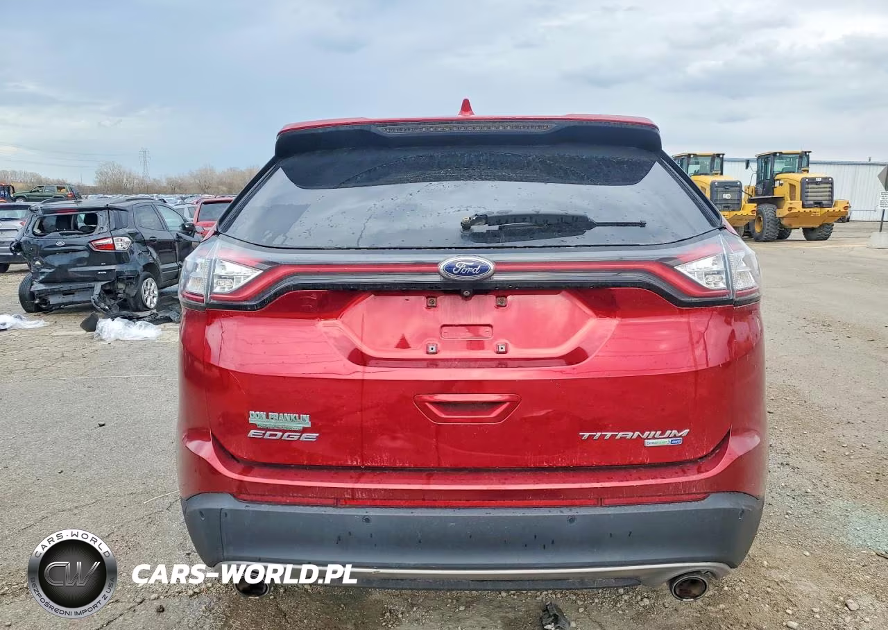 2017 Ford Edge Titanium VIN:2FMPK4K94HBB15542 - 6