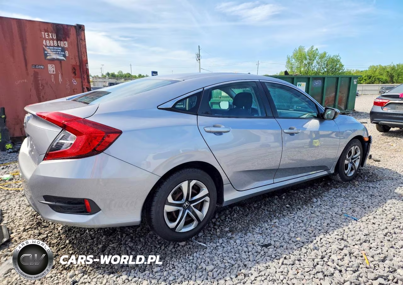 2018 Honda Civic Lx VIN:2HGFC2F59JH566723 - 3