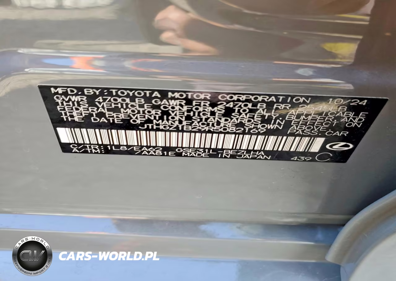 2024 Lexus Is 350 F Sport VIN:JTHGZ1B29R5082169 - 13