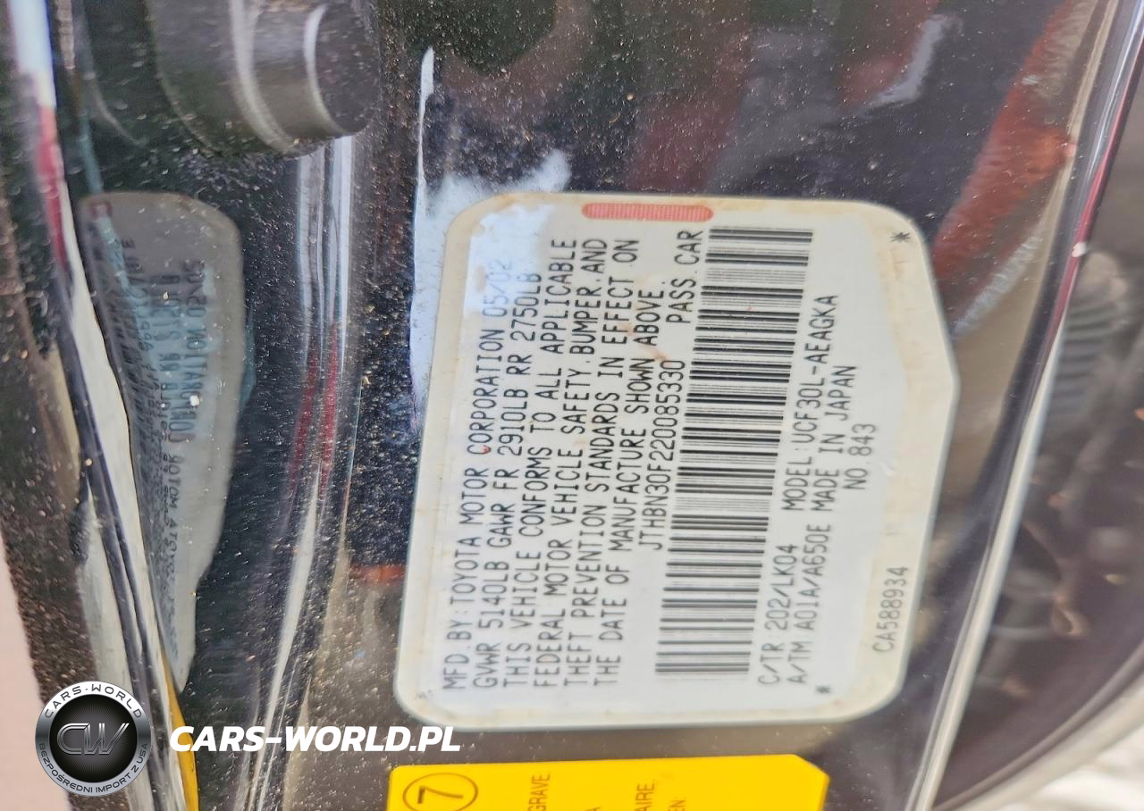 2002 Lexs Ls 430 VIN:JTHBN30F220085330 - 12