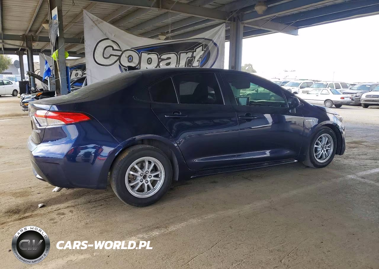 2021 Toyota Corolla Hybrid Le VIN:JTDEAMDE5MJ000236 - 3