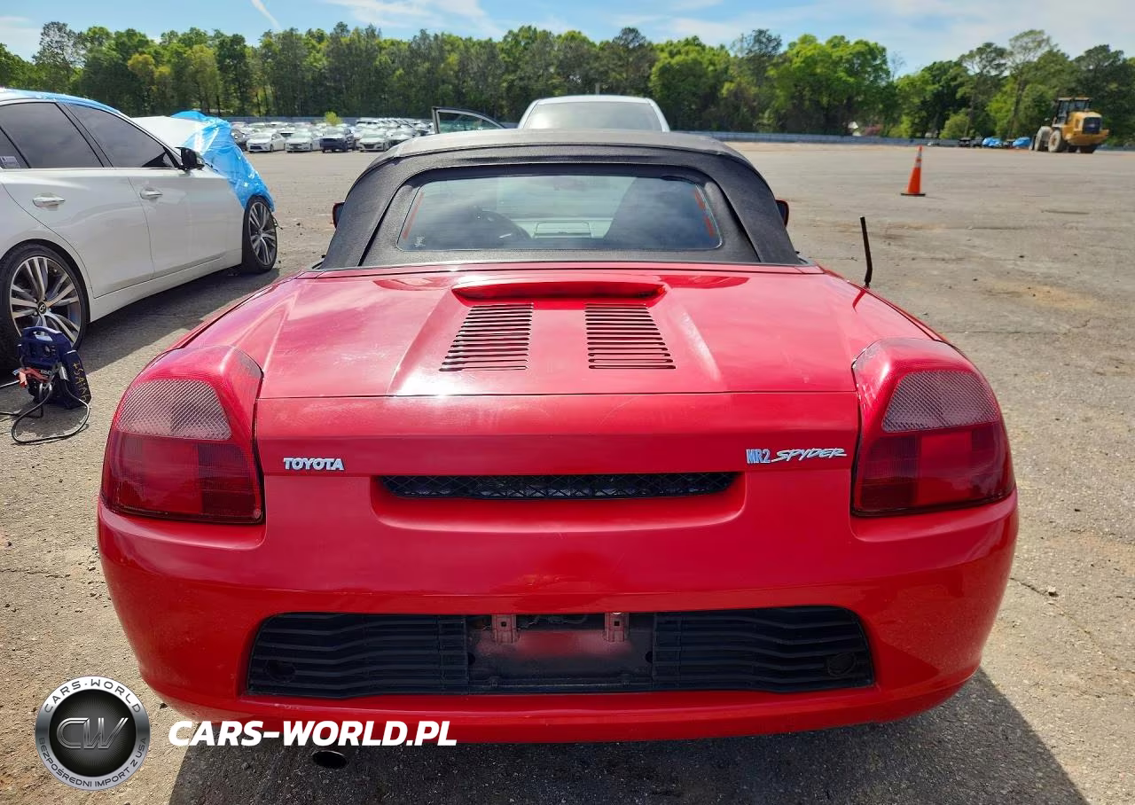 2002 Toyota Mr2 Spyder Base VIN:JTDFR320X20042662 - 6