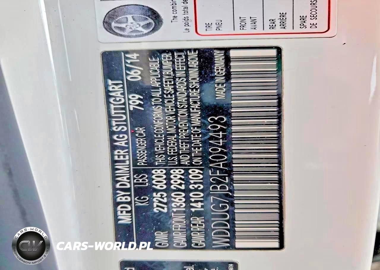 2015 Mercedes-Benz S 63 Amg VIN:WDDUG7JB2FA094493 - 12