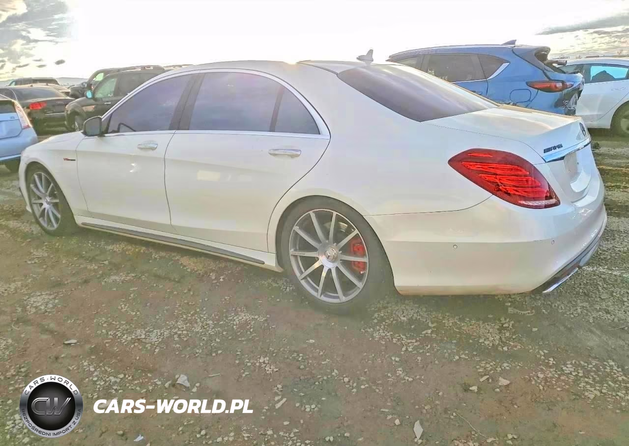 2015 Mercedes-Benz S 63 Amg VIN:WDDUG7JB2FA094493 - 2