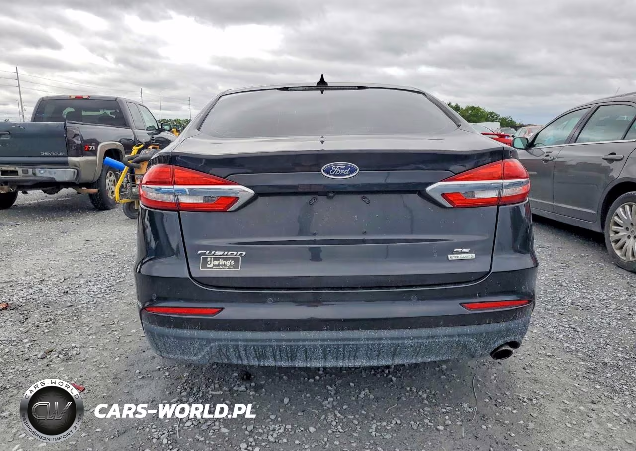 2019 Ford Fusion Se VIN:3FA6P0HD0KR227873 - 6