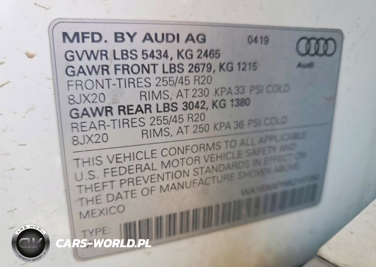 2019 Audi Q5 Premium Plus VIN:WA1BNAFY6K2107262 - 13