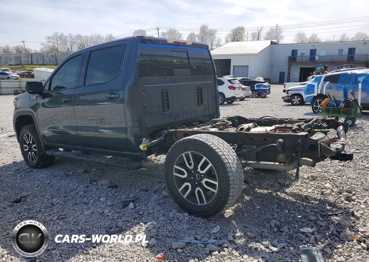 2020 GMC Sierra K1500 At4 VIN:3GTP9EED7LG117619 - 2