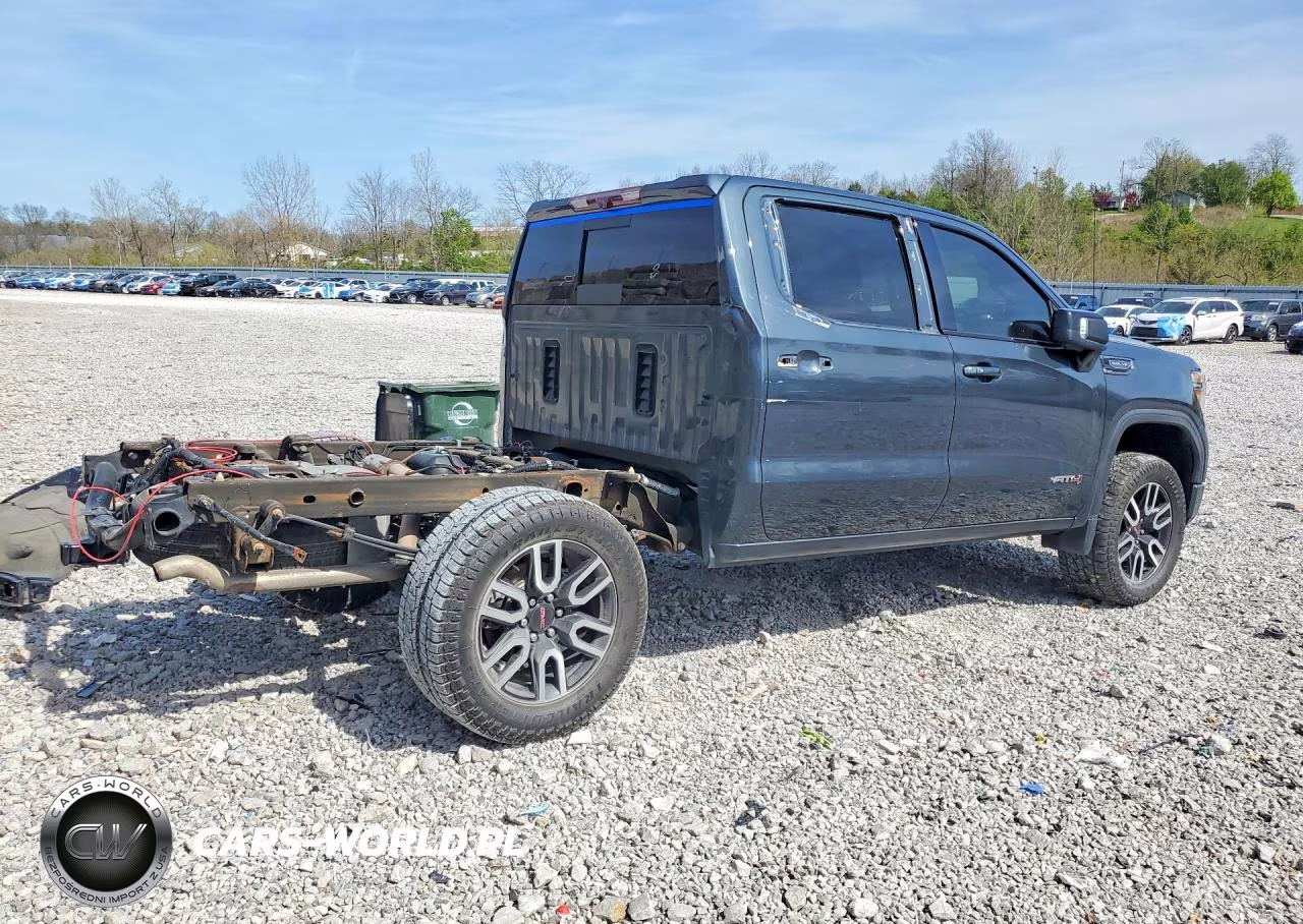 2020 GMC Sierra K1500 At4 VIN:3GTP9EED7LG117619 - 3
