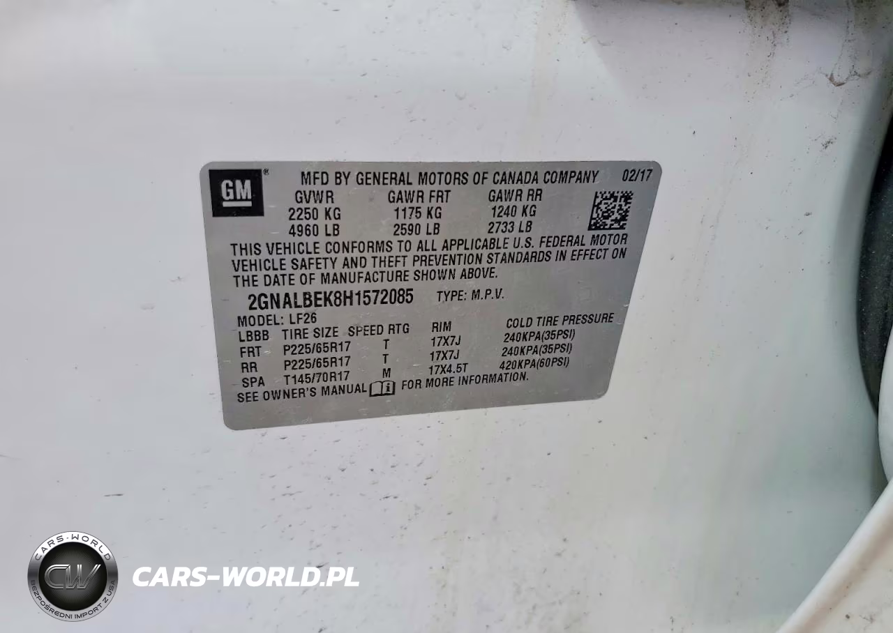 2017 Chevrolet Equinox Ls VIN:2GNALBEK8H1572085 - 12