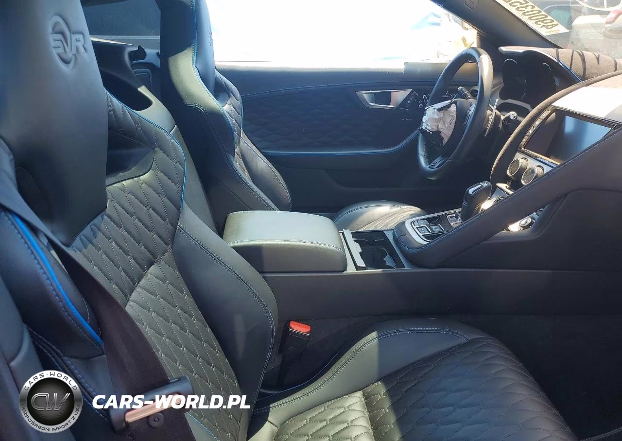 2017 Jaguar F-Type Svr VIN:SAJWJ6J8XHMK45134 - 10