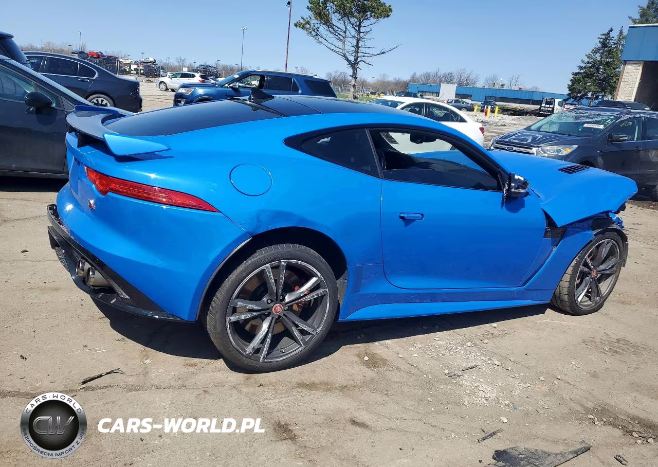 2017 Jaguar F-Type Svr VIN:SAJWJ6J8XHMK45134 - 3