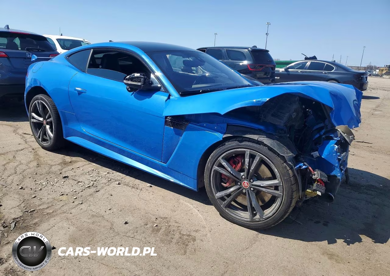 2017 Jaguar F-Type Svr VIN:SAJWJ6J8XHMK45134 - 4