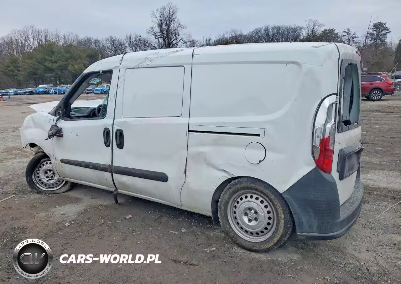 2017 Ram Promaster City VIN:ZFBERFAB8H6E01034 - 2