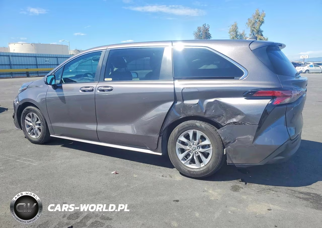 2022 Toyota Sienna Le VIN:5TDKRKEC0NS101718 - 2