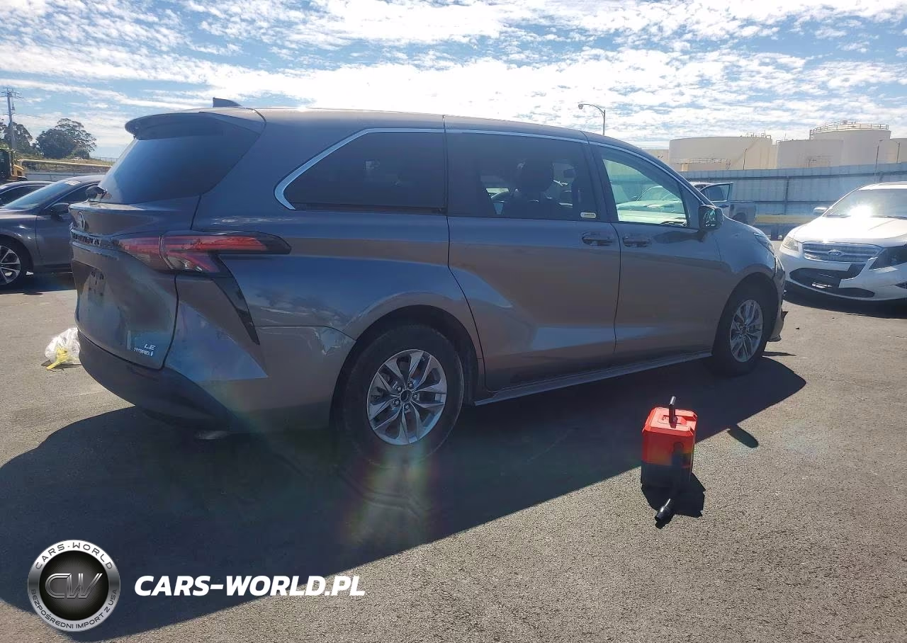 2022 Toyota Sienna Le VIN:5TDKRKEC0NS101718 - 3