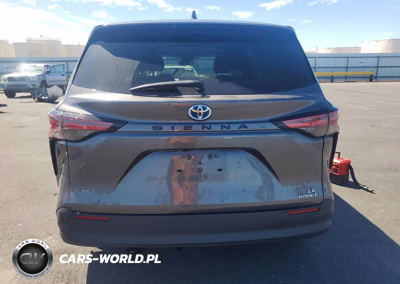 2022 Toyota Sienna Le VIN:5TDKRKEC0NS101718 - 6