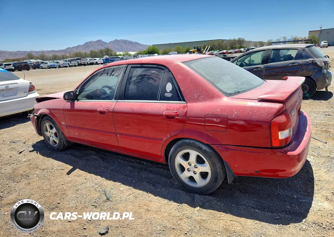 2000 Mazda Protege Es VIN:JM1BJ2237Y0259301 - 2