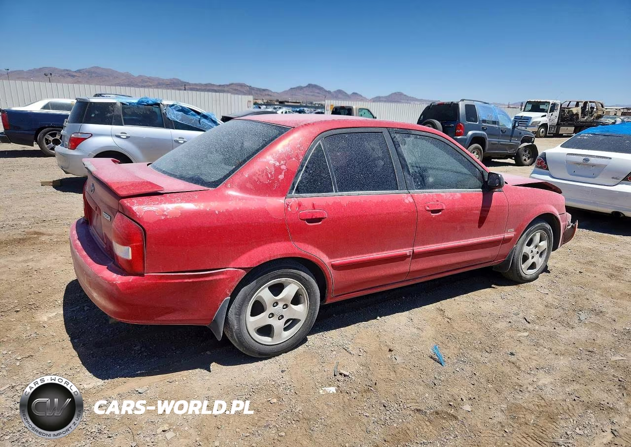 2000 Mazda Protege Es VIN:JM1BJ2237Y0259301 - 3