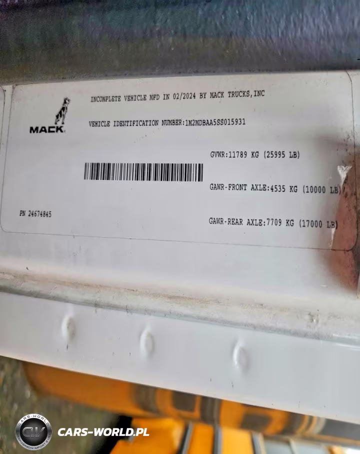 2025 Mack Md Box Truck VIN:1M2MDBAA5SS015931 - 13