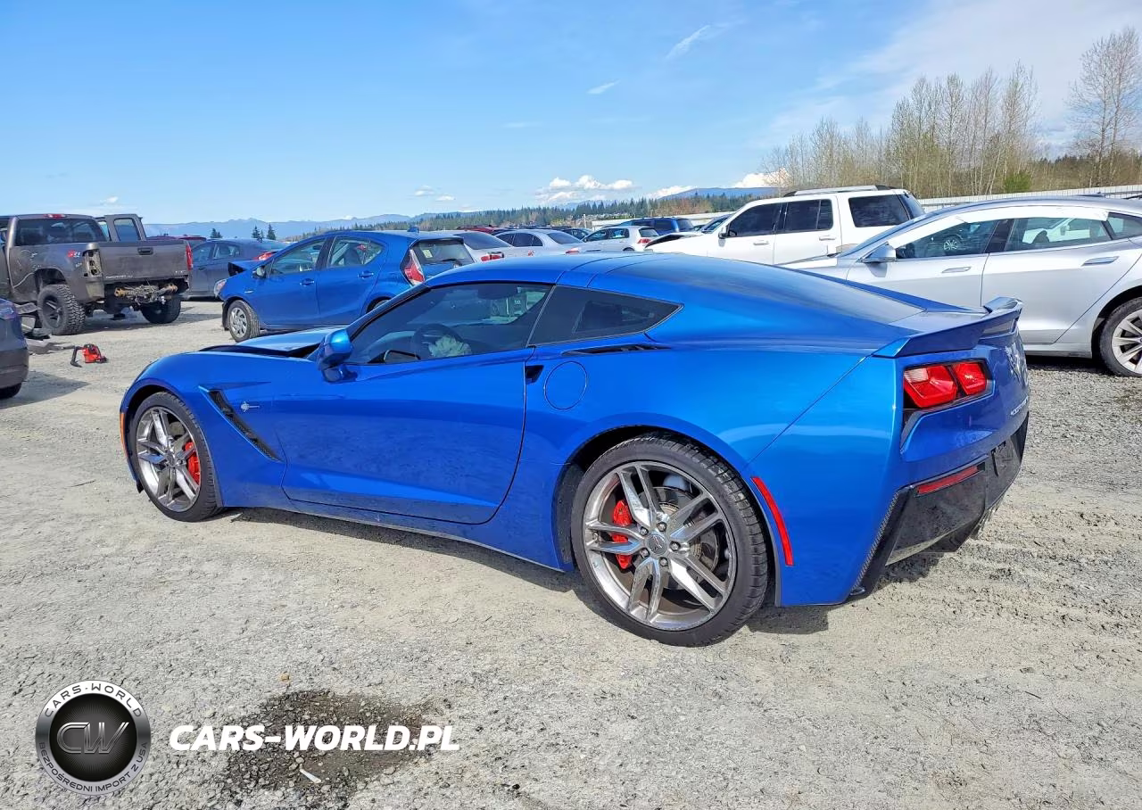 2016 Chevrolet Corvette Stingray Z51 3Lt VIN:1G1YM2D73G5111268 - 2