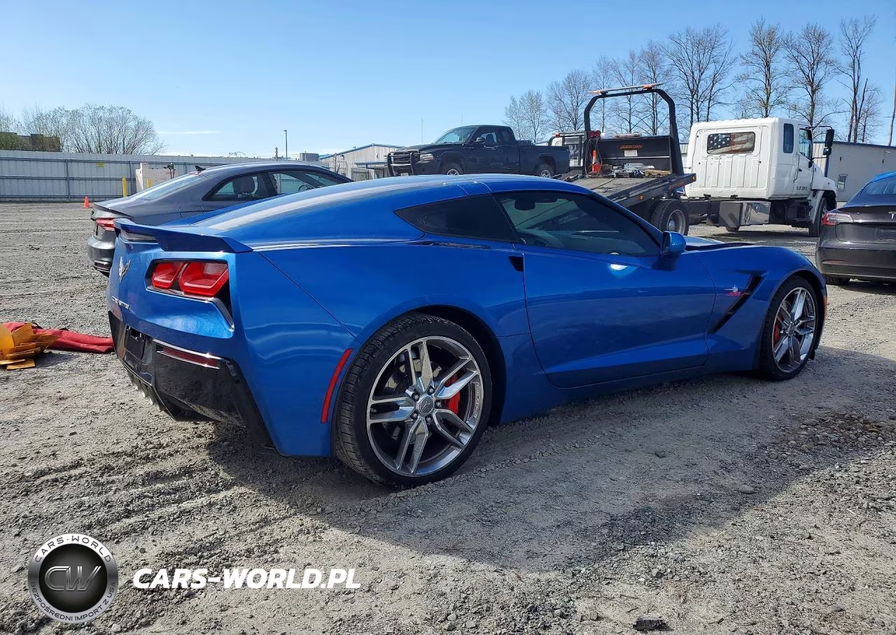 2016 Chevrolet Corvette Stingray Z51 3Lt VIN:1G1YM2D73G5111268 - 3