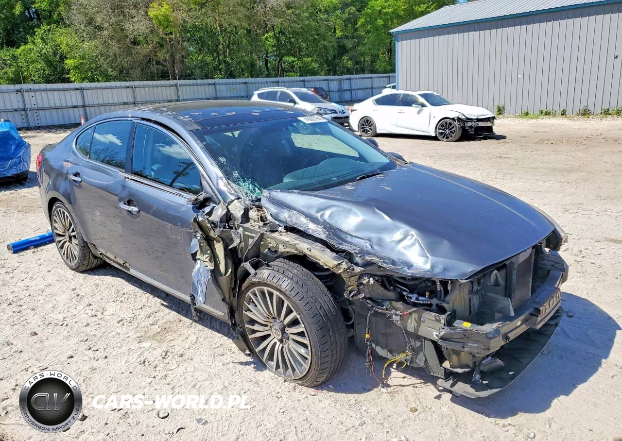 2015 Kia Cadenza Premium VIN:KNALN4D79F5170542 - 4