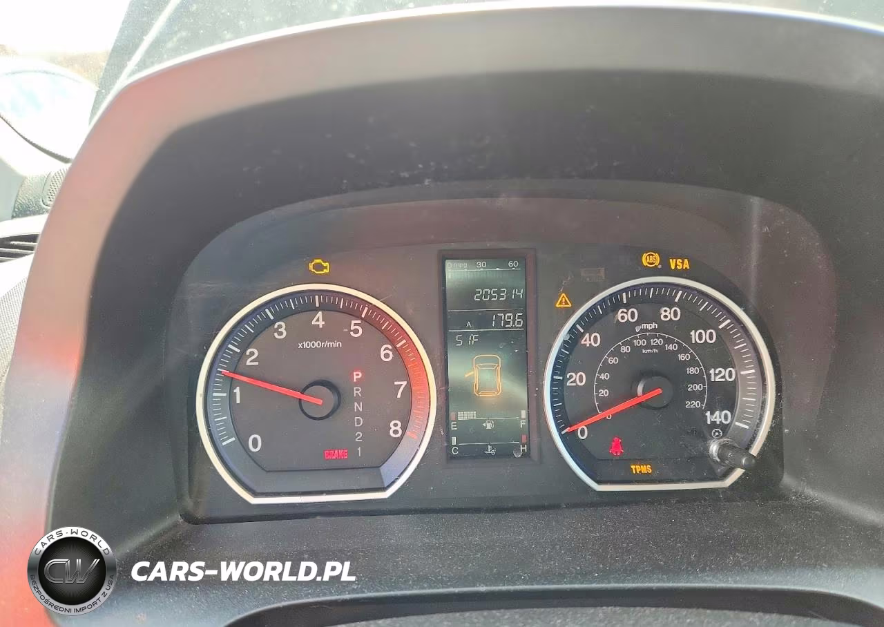 2007 Honda Cr-V Exl VIN:JHLRE48717C017953 - 9