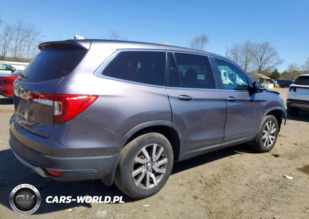 2020 Honda Pilot Exl VIN:5FNYF6H59LB069294 - 3