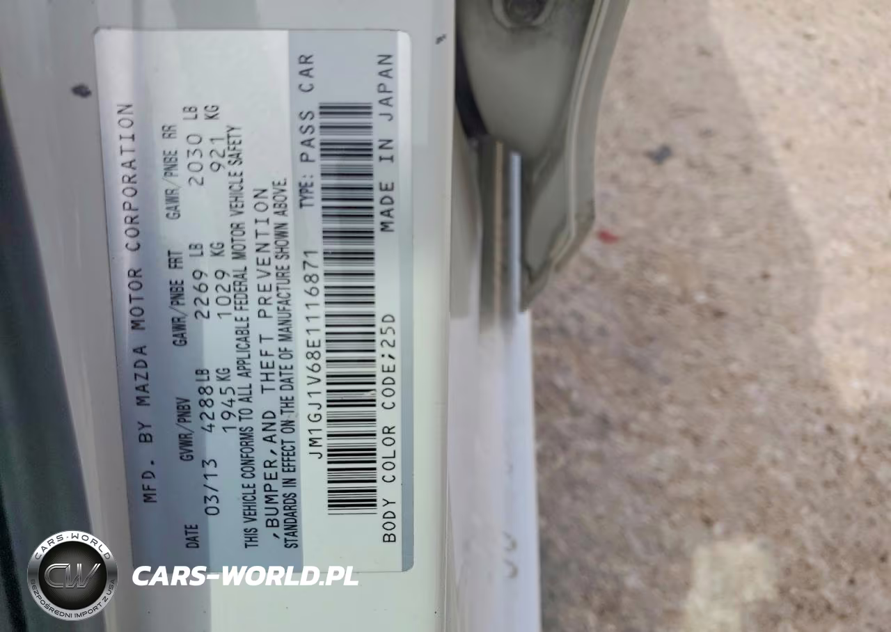 2014 Mazda 6 Touring VIN:JM1GJ1V68E1116871 - 13