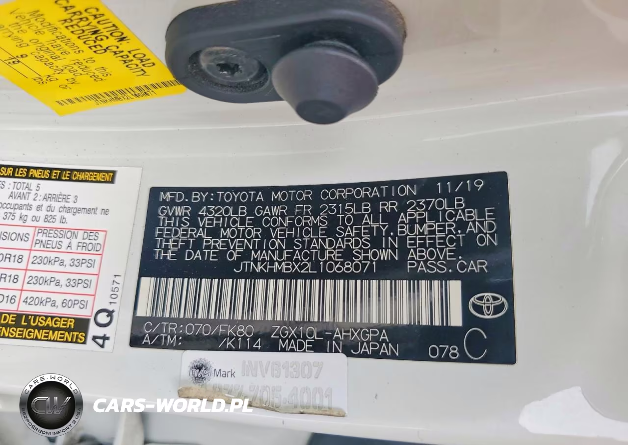 2020 Toyota C-Hr Xle VIN:JTNKHMBX2L1068071 - 13