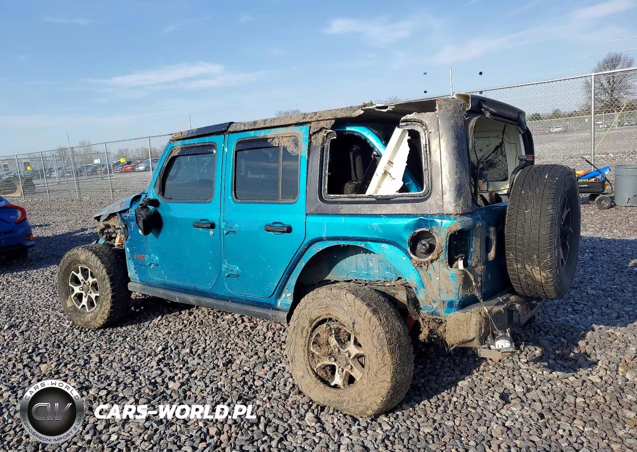 2020 Jeep Wrangler Unlimited Rubicon VIN:1C4HJXFN0LW127523 - 2