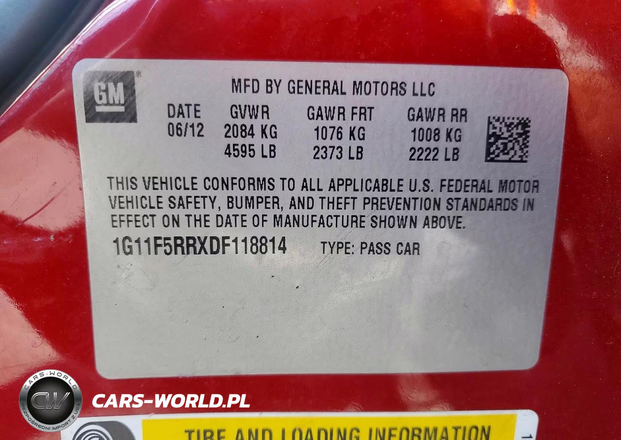 2013 Chevrolet Malibu 2Lt VIN:1G11F5RRXDF118814 - 12