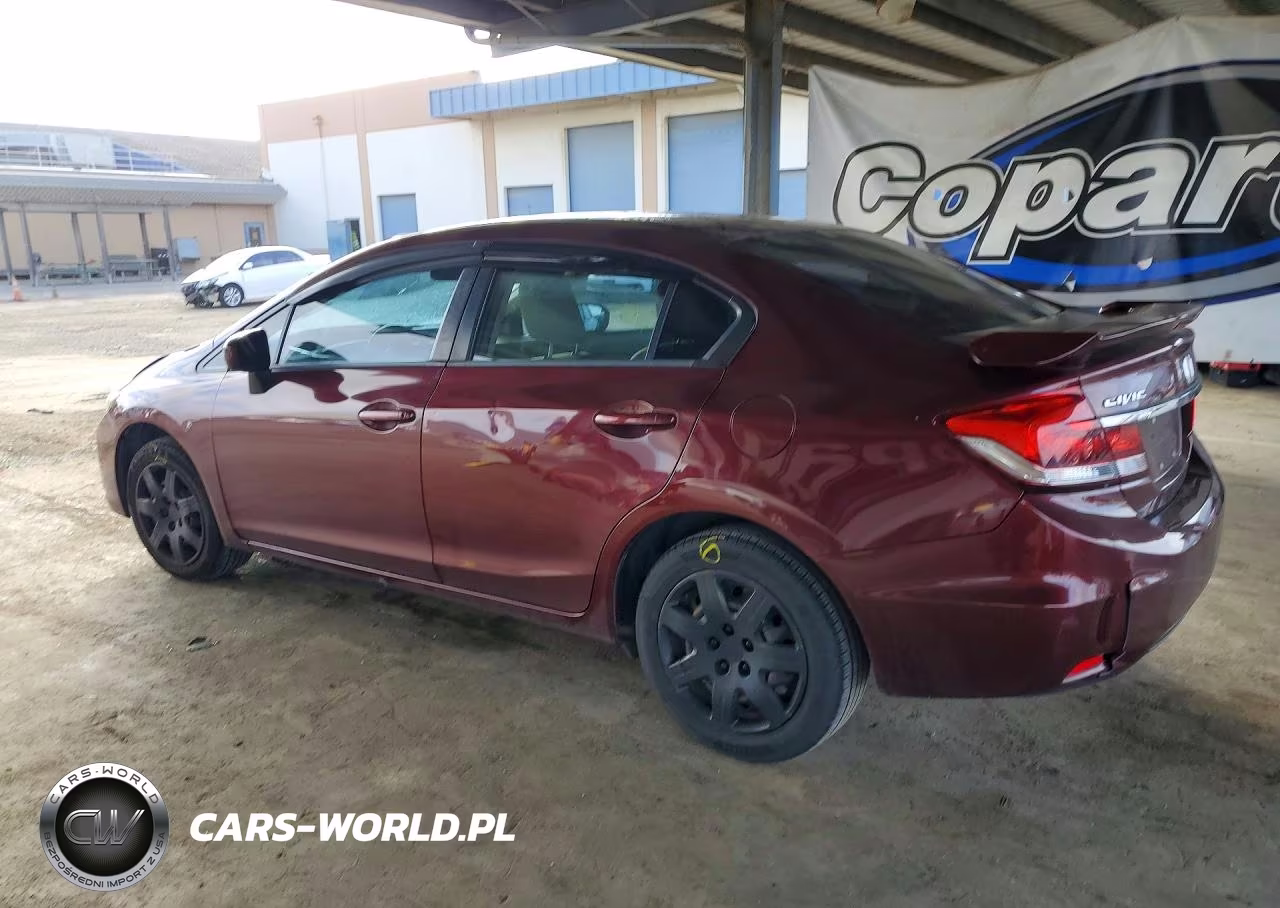 2015 Honda Civic Lx VIN:2HGFB2F52FH537901 - 2
