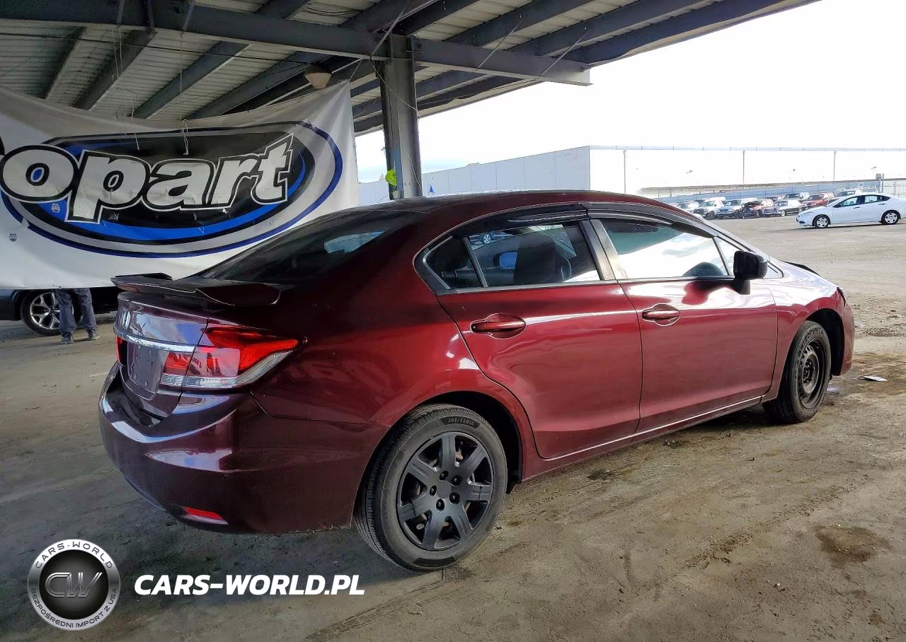 2015 Honda Civic Lx VIN:2HGFB2F52FH537901 - 3