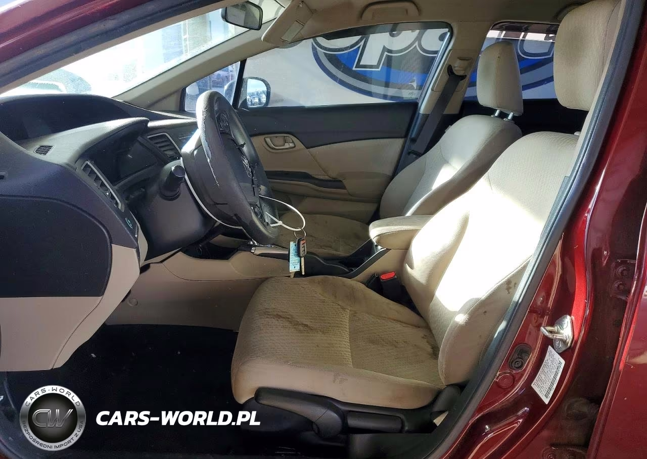 2015 Honda Civic Lx VIN:2HGFB2F52FH537901 - 7